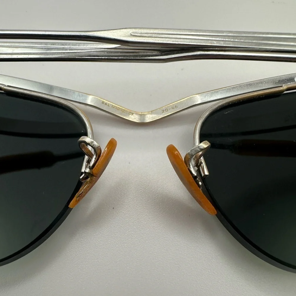 Vintage Bausch & Lomb 1/10 12K GF Rhinestone Eyeglasses w/ Prescription Lenses